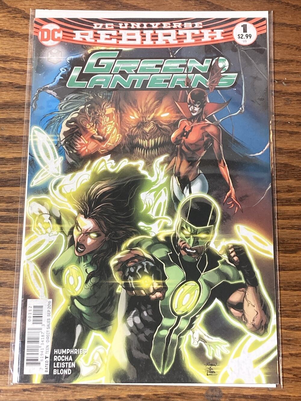 Green Lanterns #1 2016 (DC Comics)
